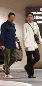 Zendaya in a Black Pants