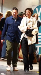 Zendaya in a Black Pants