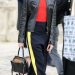 Julia Garner Attends the Loewe Fashion Show During 2026 Paris Fashion Week in Paris 03/06/2026