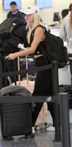 Olivia Dunne in a Black Top