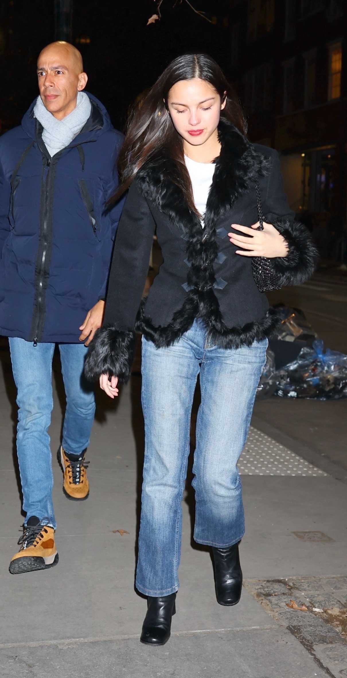 Olivia Rodrigo in a Black Jacket