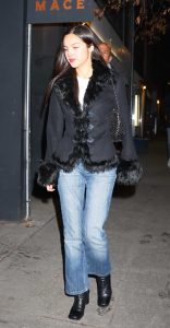 Olivia Rodrigo in a Black Jacket