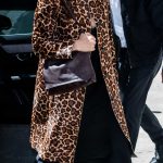 Emily Ratajkowski in an Animal Print Trench Coat Attends Lena Dunham’s Famesick Book Tour in Philadelphia 04/12/2026