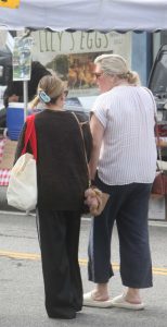 Hilary Duff in a Black Adidas Track Pants