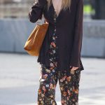 Jennifer Lawrence in a Floral Pants Was Seen Out in New York City 04/15/2026