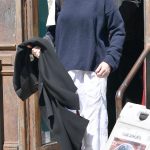Jennifer Lawrence in a White Pants Has a Lunch Date with Cooke Maroney at Nakamura in New York City 04/11/2026