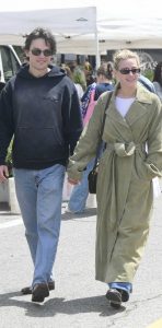 Lili Reinhart in an Olive Coat