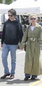 Lili Reinhart in an Olive Coat