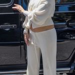 Olivia Culpo in a White Ensemble Was Seen Out in Brentwood 05/19/2026