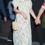 Taylor Swift in a Floral Dress Out for Dinner with Travis Kelce at Or’esh in New York City 05/14/2026
