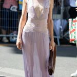 Alice Pagani Attends the Amiri Menswear Fashion Show During 2026 Paris Fashion Week in Paris 06/25/2026