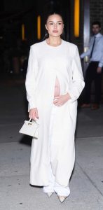 Olivia Culpo in a White Ensemble