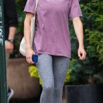 Shailene Woodley in a Grey Leggings Filming Count My Lies in New York City 06/23/2026