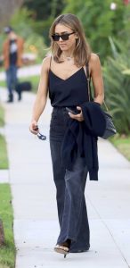 Jessica Alba in a Black Top