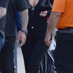 Kylie Jenner in a Black Ensemble Attends World Cup 2026 Final Match Between Spain and Argentina on MetLife Stadium in East Rutherford 07/19/2026