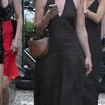 Lily James in a Black Dress Was Seen Out in Portofino 07/18/2026
