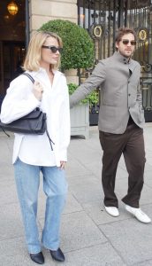 Margot Robbie in a White Shirt