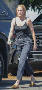 Rumer Willis in a Black Top