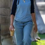 Camila Cabello in a Blue Jeans Steps Out for Coffee in Los Angeles 08/12/2026