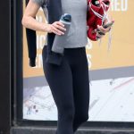 Jennifer Garner in a Black Leggings Coming Back from a Boxing Workout in Los Angeles 08/14/2026