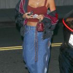 Jessica Alba in a Blue Jeans Out to Dinner at Steak 48 in Los Angeles 08/16/2026