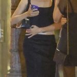 Margot Robbie in a Black Top Was Seen Out with Family in Paris 08/15/2026