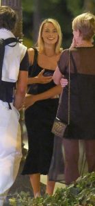 Margot Robbie in a Black Top