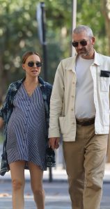 Natalie Portman in a Striped