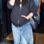 Rihanna in a Black Hoodie Exits Cesar Restaurant Out in Paris 08/23/2026