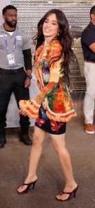 Camila Cabello in a Floral Ensemble