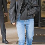 Camila Morrone in a Black Leather Jacket Was Seen Out in Milan 09/24/2026