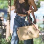 Eiza Gonzalez in an Orange Cap Was Seen Out in New York City 09/11/2026