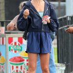 Isabel May Filming Love Love in Queens in New York City 09/01/2026