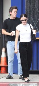Lucy Hale in a White Tee Was Seen Out with a Friend in Los Angeles 09/27/2026