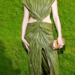 Meg Donnelly Attends the Cult Gaia Fashion Show at 2026 NYFW in New York City 09/09/2026
