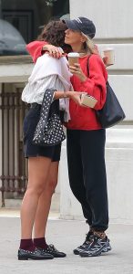 Taylor Hill in a Black Shorts
