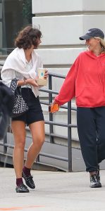 Taylor Hill in a Black Shorts