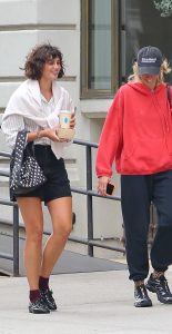 Taylor Hill in a Black Shorts