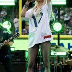 Taylor Momsen Performs at Halftime Game Between Seattle Seahawks and New England Patriots at Lumen Field in Seattle 09/09/2026