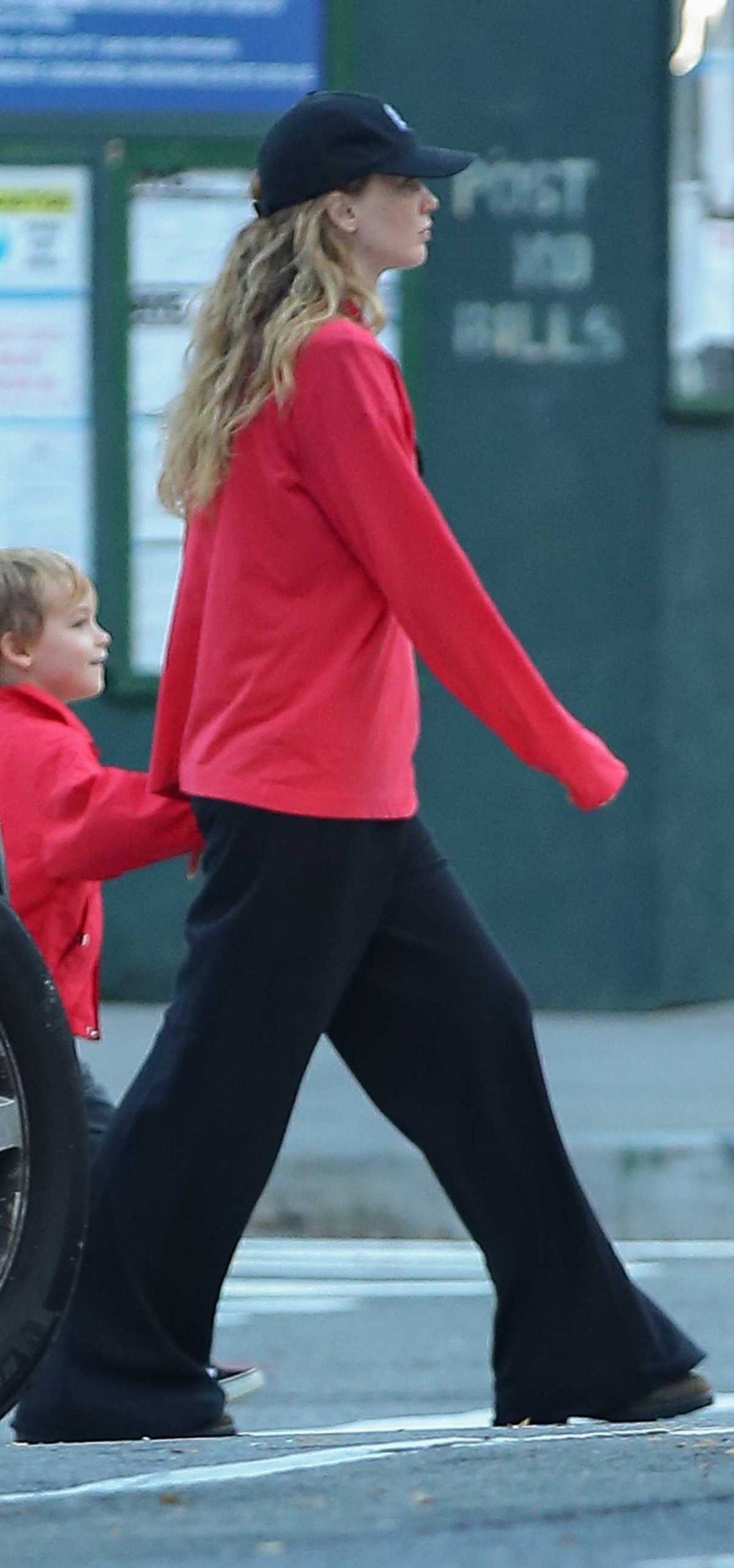 Jennifer Lawrence in a Black Cap