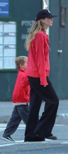 Jennifer Lawrence in a Black Cap