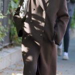 Jennifer Lawrence in a Black Coat Was Seen Out in New York City 10/20/2026