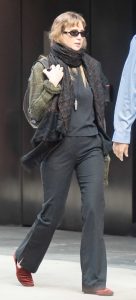 Jennifer Lawrence in a Black Ensemble