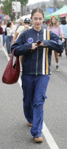Julia Butters in a Blue Jeans