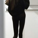 Kaia Gerber in a Black Leggings Leaving the Gym in Los Angeles 10/11/2026