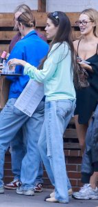Madison Beer in a Blue Jeans