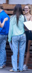 Madison Beer in a Blue Jeans