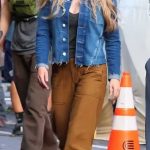 Sydney Sweeney in a Blue Denim Jacket Filming The Housemaid’s Secret in Hoboken 10/14/2026